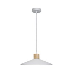 Ledvance - Candeeiro suspenso DECOR PLASTER 1xE27/25W/230V diâmetro 32 cm gesso branco