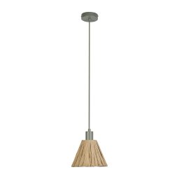 Ledvance - Candeeiro suspenso DECOR RAFFIA 1xE27/15W/230V