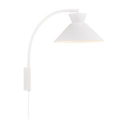 Nordlux - Candeeiro de parede DIAL 1xE27/40W/230V branco