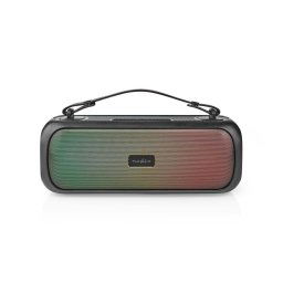 Nedis SPBB316BK - Speaker LED RGB recarregável 45W/3000 mAh IPX5