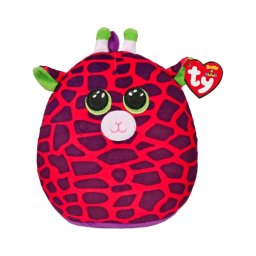 TY - Brinquedo de peluche Squishy GILBERT girafa 22 cm
