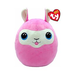 TY - Brinquedo de peluche Squishy LANA lhama 22 cm