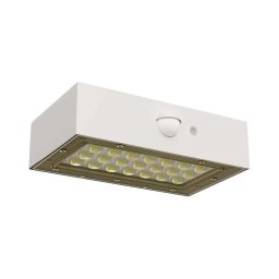 Holofote solar LED com sensor de movimento LED/3,7V 1200mAh 4000K IP65 branco