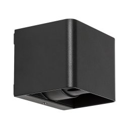 Rabalux 77168 - Iluminação de parede exterior LED HALLSTATT LED/10W/230V IP54 preto