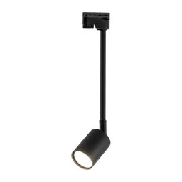 Candeeiro suspenso para sistema de carril TOP 1xGU10/10W/230V preto
