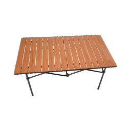 Mesa de campismo com tampo de enrolar 54x93 cm