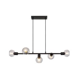 Rabalux 3297 - Candelabro suspenso SULLIVAN 5xE14/40W/230V