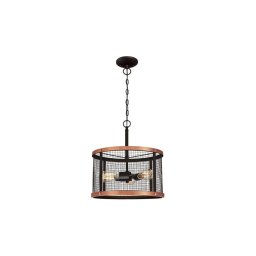 Westinghouse 63327 - Candeeiro suspenso EMELIE 3xE27/60W/230V