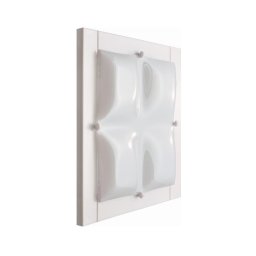 Iluminação de parede 4xE27/20W/230V branco