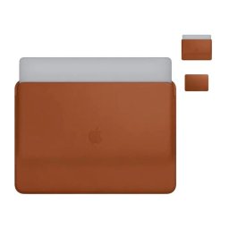 Bolsa em Pele Macbook 12" Leather Sleeve MQG12ZM/A Saddle Brown