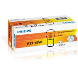 Lâmpada secundária PHILIPS Stop P22 Vision 12V, 15W