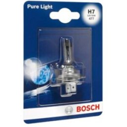Lâmpada de halogéneo BOSCH H7 Pure Light 12V, 55W