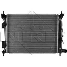 Radiador, arrefecimento do motor NRF 58556