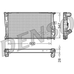 Radiador, arrefecimento do motor DENSO DRM05111
