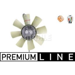 Embraiagem da ventoinha MAHLE CFF 423 000P