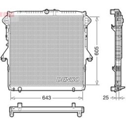 Radiador DENSO DRM10119