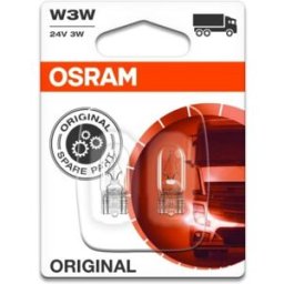 Ams-Osram Lâmpada secundária OSRAM W3W Standard 24V/3W, 2 Peça
