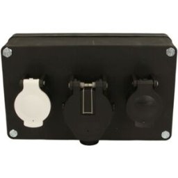 Aspock Conjunto de conectores de cabos, adaptador frontal semirreboque/reboque ASPÖCK A76-7069-007