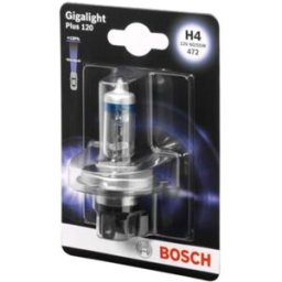 Lâmpada de halogéneo BOSCH H4 Gigalight Plus 120% 12V, 60/55W