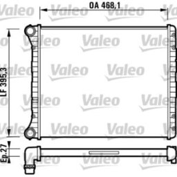 Radiador, arrefecimento do motor VALEO 732785