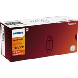Lâmpada secundária PHILIPS C18W Standard 24V, 18W