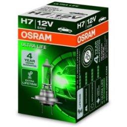 Ams-Osram Lâmpada de halogéneo OSRAM H7 Ultra Life 12V, 55W