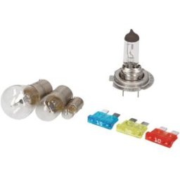 Conjunto de lâmpadas BOSCH H7 Minibox (+P21W R5W T4W 1x10A 1x15A 1x20A)