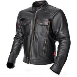 Casaco de couro para motas ADRENALINE BOSTON PPE Tamanho 4XL