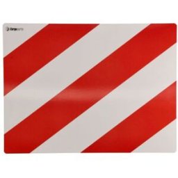 Placa de aviso/informação CARGOPARTS T011 esquerdo