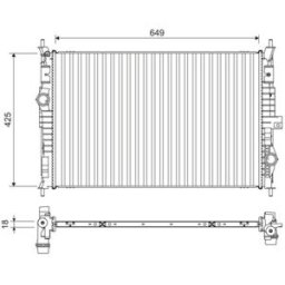 Radiador VALEO 701109