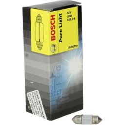 Lâmpada secundária BOSCH C10W Pure Light 12V, 10W
