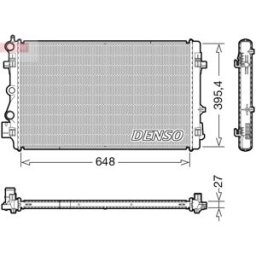 Radiador, arrefecimento do motor DENSO DRM32051