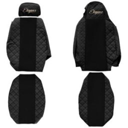 Capas, assentos F-CORE FX25 BLACK