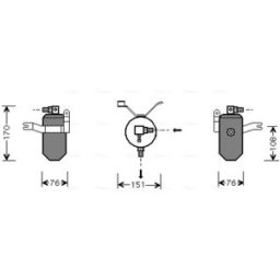 Secador, ar condicionado AVA COOLING CND184