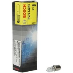 Lâmpada secundária BOSCH H6W Pure Light 12V, 6W