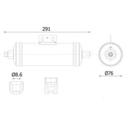 Secador, ar condicionado MAHLE AD 325 000S