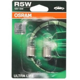 Ams-Osram Lâmpada OSRAM R5W Ultra Life 12V/5W, 2 Peça