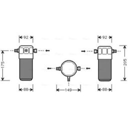 Secador, ar condicionado AVA COOLING AID032