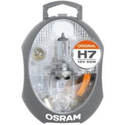 Conjunto de lâmpadas OSRAM H7 (und P21W PY21W P21/5W R5W W5W 1x15A 1x20A 1x30A)