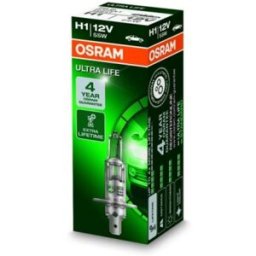 Ams-Osram Lâmpada de halogéneo OSRAM H1 Ultra Life 12V, 55W