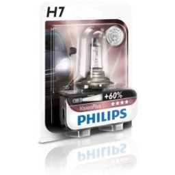 Lâmpada de halogéneo PHILIPS H7 VisionPlus 12V, 55W
