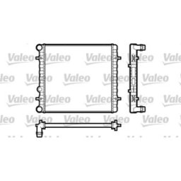 Radiador, arrefecimento do motor VALEO 731606