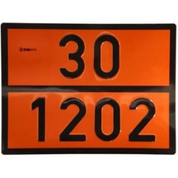 Placa de aviso/informação CARGOPARTS T111
