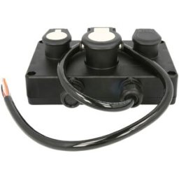 Conjunto de conectores de cabos, adaptador frontal semirreboque/reboque JAEGER 341240EJ