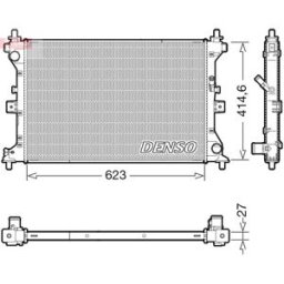 Radiador, arrefecimento do motor DENSO DRM47039