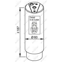 Secador, ar condicionado NRF 33327