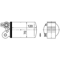 Secador, ar condicionado MAHLE AD 101 000S