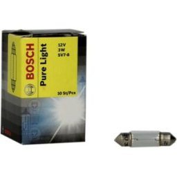 Lâmpada secundária BOSCH C3W Pure Light 12V, 3W