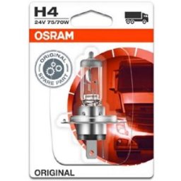 Ams-Osram Lâmpada de halogéneo OSRAM H4 Standard 24V, 75/70W