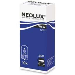 Lâmpada secundária NEOLUX W5W 24V, 5W